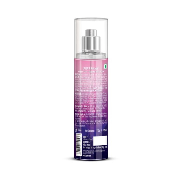 Layer’r Wottagirl Amber Kiss Body Splash - Image 2