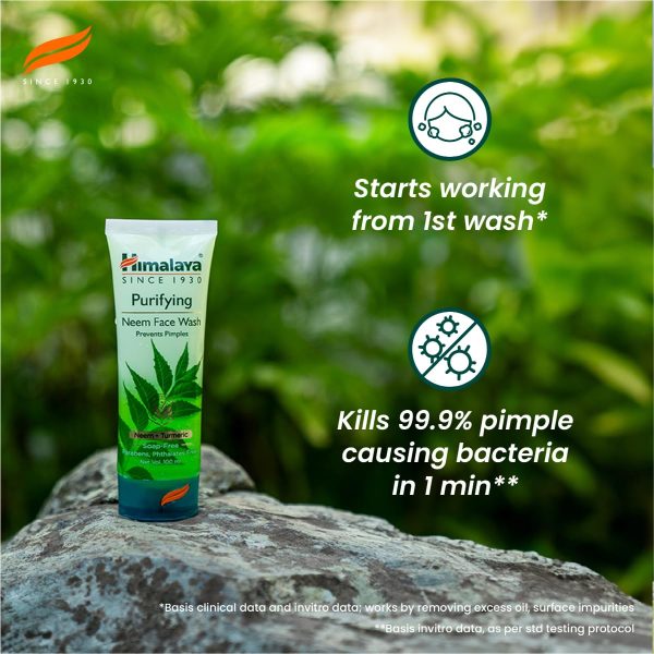 Himalaya Purifying Neem Face Wash - Image 3