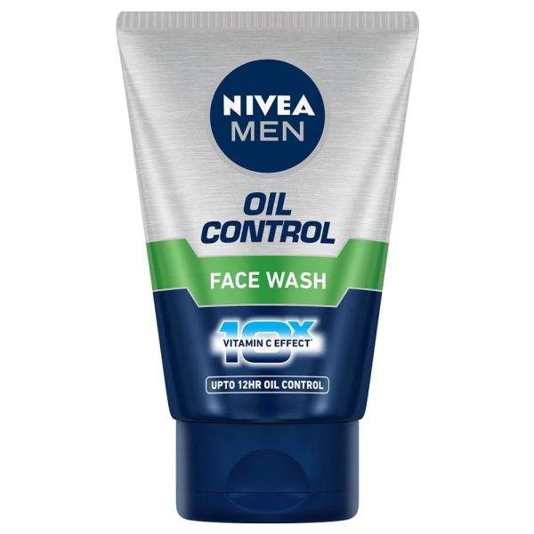 Garnier Men Oil Clear Clay D-Tox Deep Cleansing Icy Face Wash, 100g