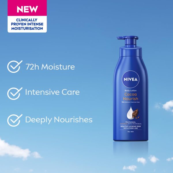 NIVEA Cocoa Nourish Body Lotion 200ml - Image 3