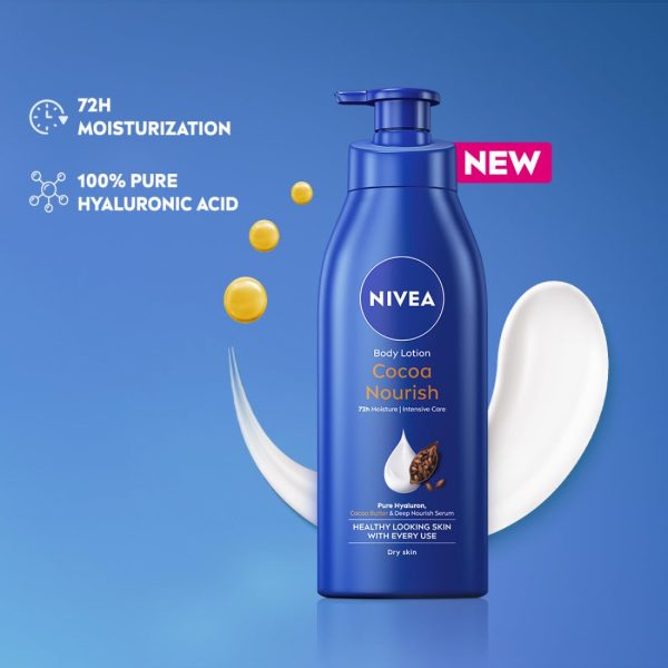 NIVEA Cocoa Nourish Body Lotion 200ml - Image 2