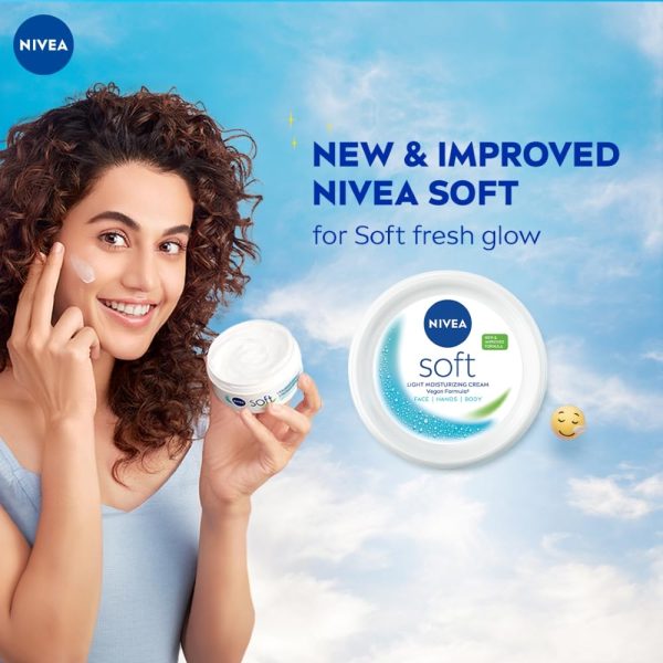 NIVEA Soft Light Moisturizer Cream 100ml - Image 6