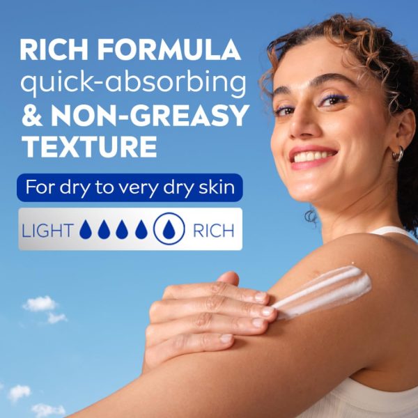 NIVEA Nourishing Body Milk 600ml Body Lotion For Very Dry Skin  (600 ml) - Image 3