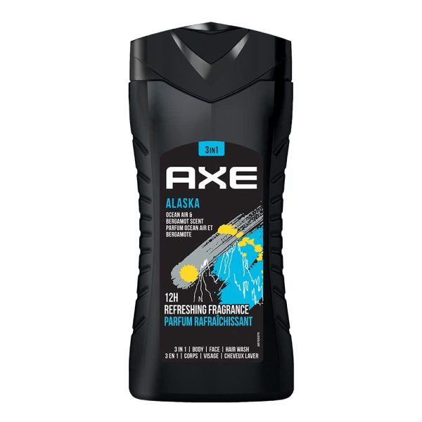 AXE Alaska 3 In 1 Body, Face & Hair Wash for Men 400 ML