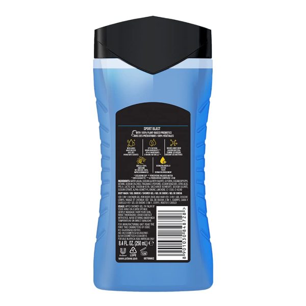 Axe Sports Blast 3 In 1 Body, Face & Hair Wash For Men 400 ML - Image 8