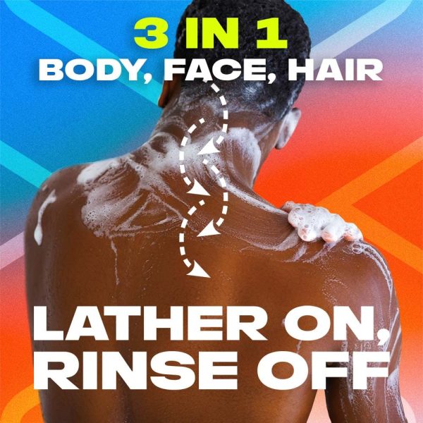 AXE Alaska 3 In 1 Body, Face & Hair Wash for Men 400 ML - Image 6