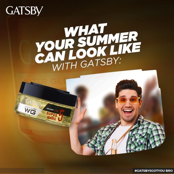 Gatsby Water Gloss - Super Hard Holding Level 5, 300gm - Image 5