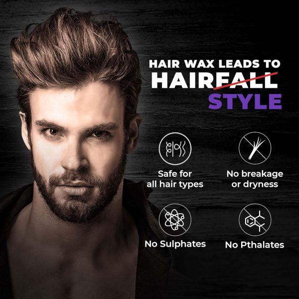 Beardo Xxtra Stronghold Hair Wax, 50 gm - Image 3
