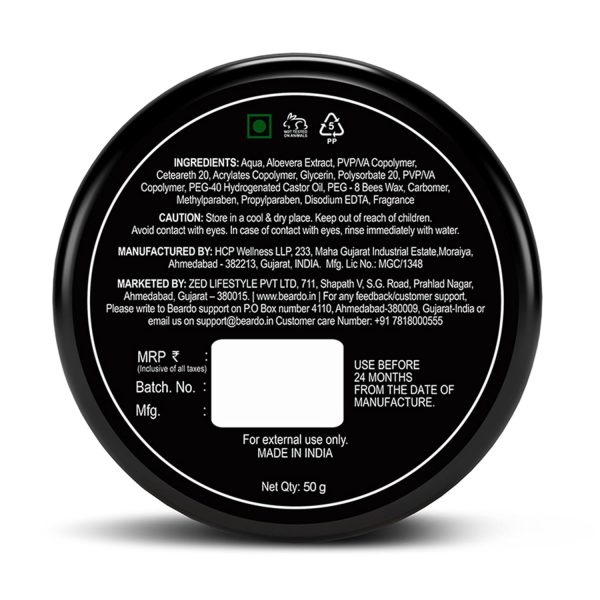 Beardo Xxtra Stronghold Hair Wax, 50 gm - Image 2